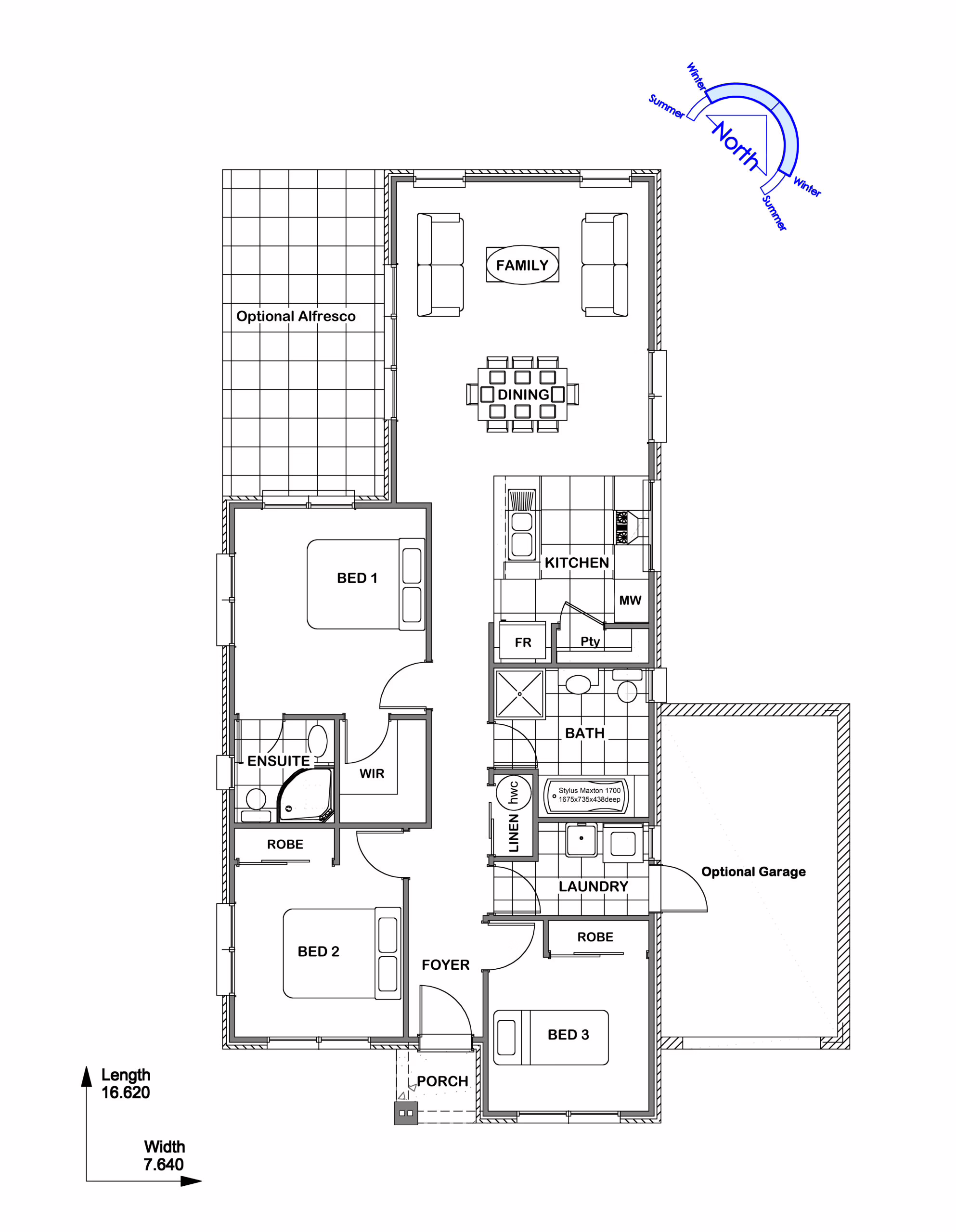 Plan 3 floor plan